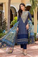 Azure Luxury Lawn Jacquard 3Pcs