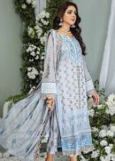 Sara Mehboob Semi Stitched 3pcs