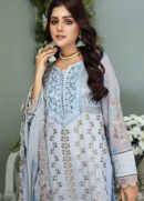 Sara Mehboob Semi Stitched 3pcs